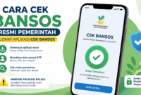 Cara cek bansos lewat aplikasi resmi
